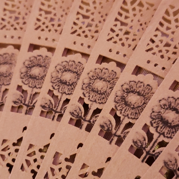 Bamboo Fan - Picture 2 of 7